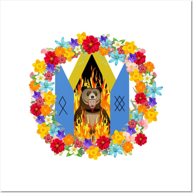 Midsommar Sacrifice Wall Art by MadmanDesigns